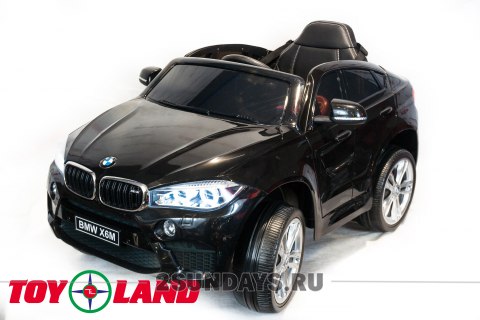 Электромобиль BMW X6M mini JJ2199 черный