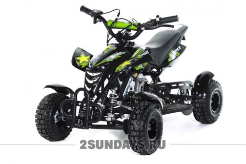 Квадроцикл MOTAX ATV H4 mini-50 cc черно-зеленый
