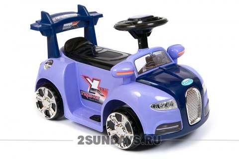 Электромобиль Bugatti ZPV001 фиолетовый