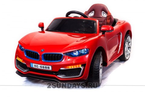 Электромобиль BMW HC6688 красный