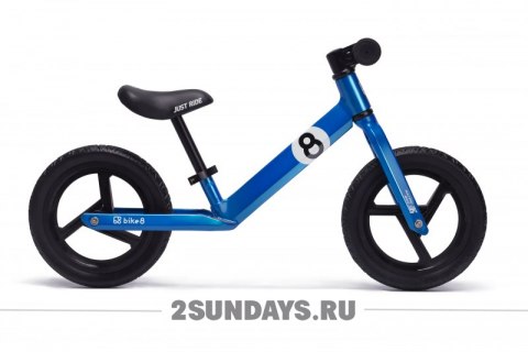 Беговел Bike8 Racing EVA blue