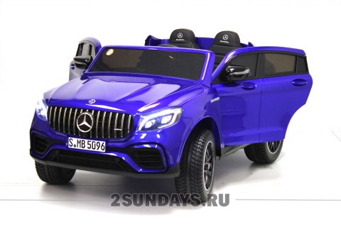 Электромобиль Mercedes-Benz GLC63 S H111HH синий глянец