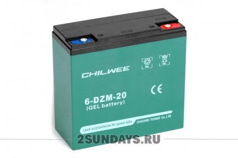 Аккумулятор 12V 20Ah Chilwee 6-DZM-20 GEL 