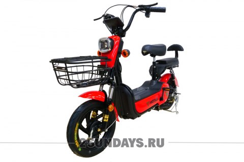 Мотоцикл MOTAX E-NOT 48V черно-красный
