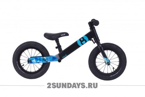 Беговел Bike8 Suspension Standart black-blue