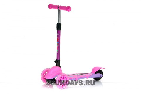 Самокат Scooter Mini Micar Zumba розовый