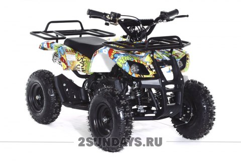 Квадроцикл MOTAX ATV X-16 Mini Grizlik с м/с бомбер