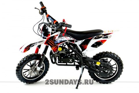  Мини-кросс MOTAX 50 cc бело-красный