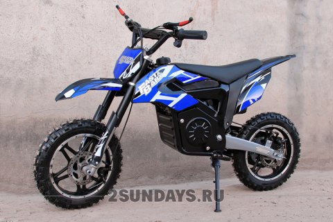 Мотоцикл GreenCamel DB100, 24V 500W R14 синий