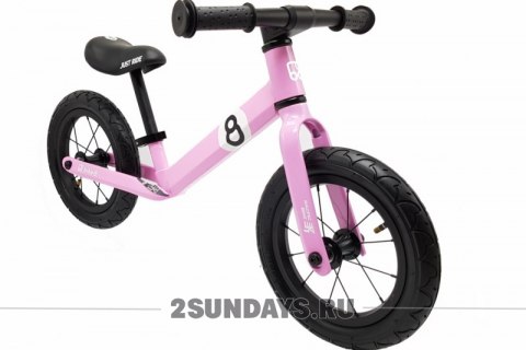 Беговел Bike8 Racing AIR pink