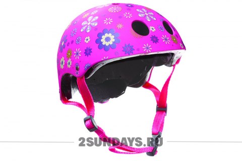Шлем Globber Junior XXS/XS с принтом розовый
