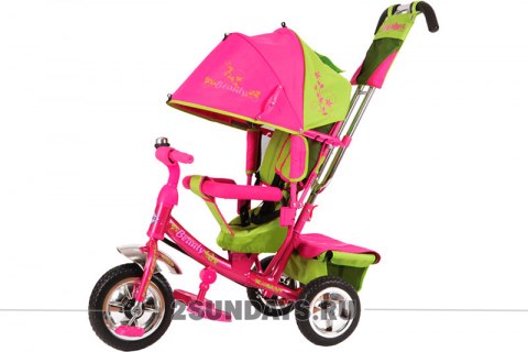 Велосипед Beauty B2GP розово-салатовый