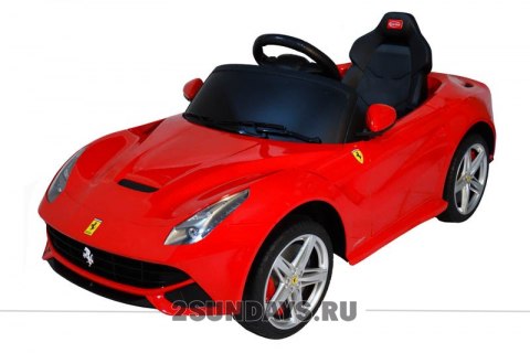 Электромобиль Rastar Ferrari F12 красный