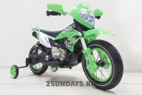 Мотоцикл Honda CRF зелёный
