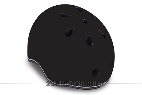 Шлем Globber HELMET EVO LIGHTS XXS/XS 45-51 см черный