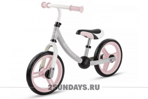 Беговел Kinderkraft Balance bike 2way next light pink