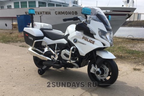 Мотоцикл Moto Police BMW R 1200 RT-P белый