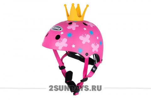 Шлем GSB XS-XL с короной розовый