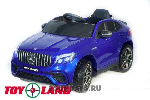 Электромобиль Mercedes-Benz AMG GLC63 Coupe 4X4 синий краска