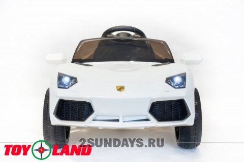 Электромобиль Lamborghini BBH1188 белый