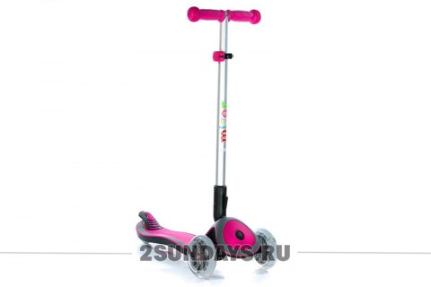 Самокат Scooter Maxi Micar Cosmo розовый