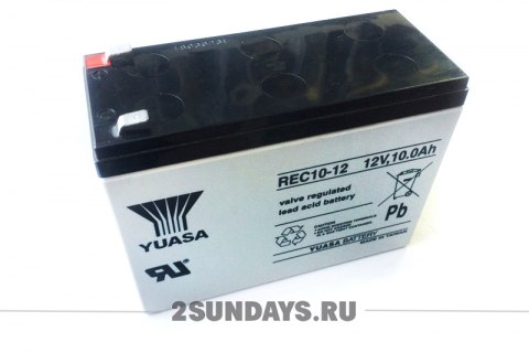 Аккумулятор YUASA REC10-12 12V 10Ah