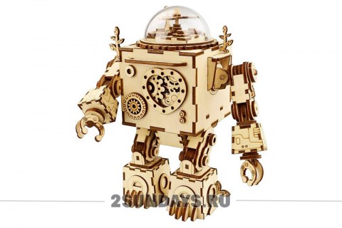 Музыкальная шкатулка Robotime Робот Orpheus
