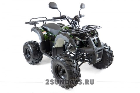 Квадроцикл MOTAX ATV Grizlik Super LUX 125 cc зеленый камуфляж