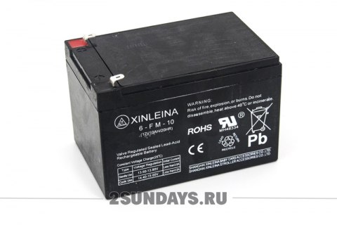 Аккумулятор XINLEINA 12V10Ah/20Hr 6-FM-10