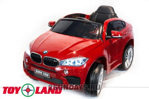 BMW X6M mini JJ2199 красный краска