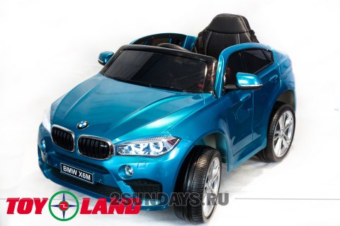 BMW X6M mini JJ2199 синий краска