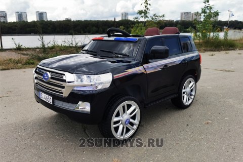 Toyota Land Cruiser Police YBH 4651 4х4 черный краска