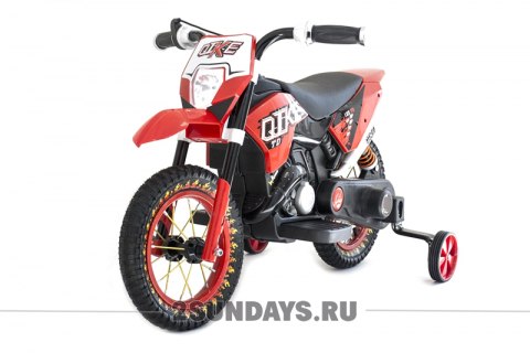 Мотоцикл Qike TD Red 6V