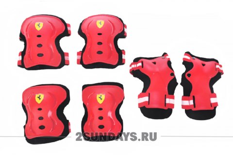 Ferrari Skate Protector красный